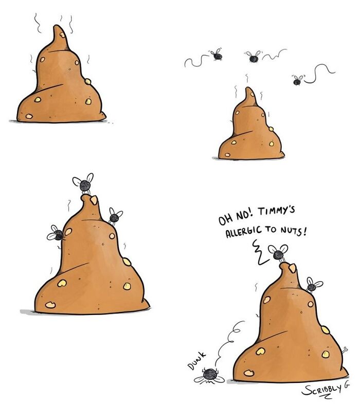 25 Unpredictable Comics With Dark Humor, Illustrated By Scribbly G (New Pics)