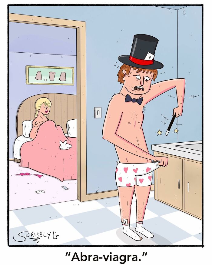 25 Unpredictable Comics With Dark Humor, Illustrated By Scribbly G (New Pics)