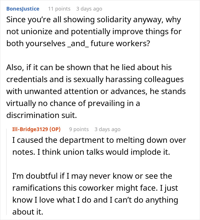 Incompetent New Hire Causes Havoc At Work, Pushing Nearly An Entire Department To Quit