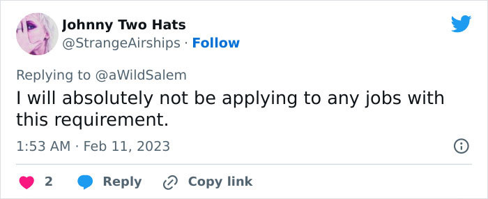 “New Level Of Job Application Hell Just Dropped”: Screenshot Of A Completely Out-Of-Line Question On A Job Application Shocks Twitter “New Level Of Job Application Hell Just Dropped”: Screenshot Of A Completely Out-Of-Line Question On A Job Application Shocks Twitter