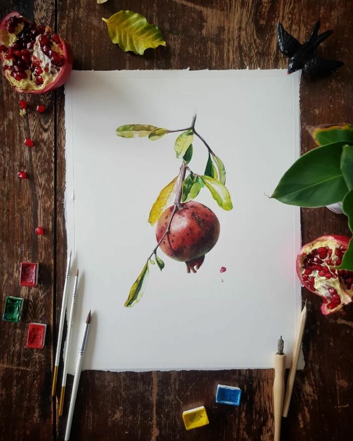 My Botanical Watercolor Illustrations Focus On Plants I Grow In My Own Garden, And Here Are My 37 Best Works My Botanical Watercolor Illustrations Focus On Plants I Grow In My Own Garden, And Here Are My 37 Best Works