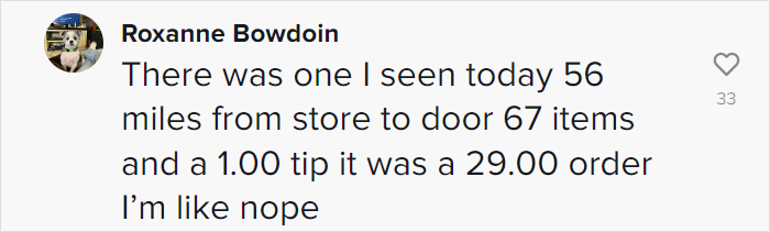 Instacart Driver Urges Other Drivers To Skip Orders That Don’t Tip, And The Internet Has Thoughts Instacart Driver Urges Other Drivers To Skip Orders That Don’t Tip, And The Internet Has Thoughts
