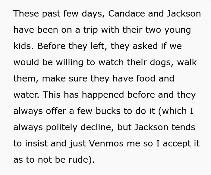 &#8220;[Am I The Jerk] For Telling My Neighbor That We Won&#8217;t Ever Watch His Dogs Again?&#8221;