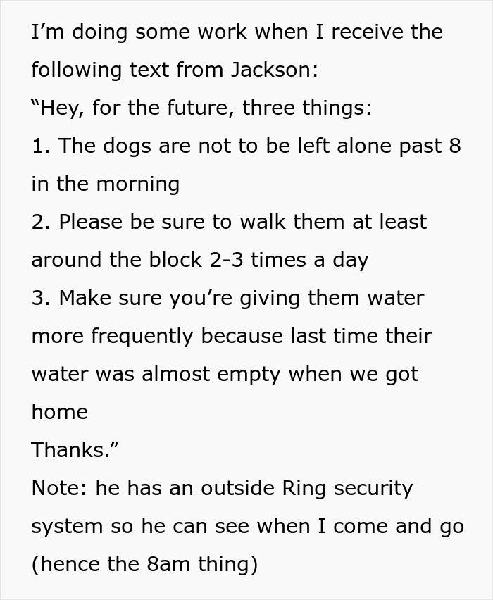 &#8220;[Am I The Jerk] For Telling My Neighbor That We Won&#8217;t Ever Watch His Dogs Again?&#8221;