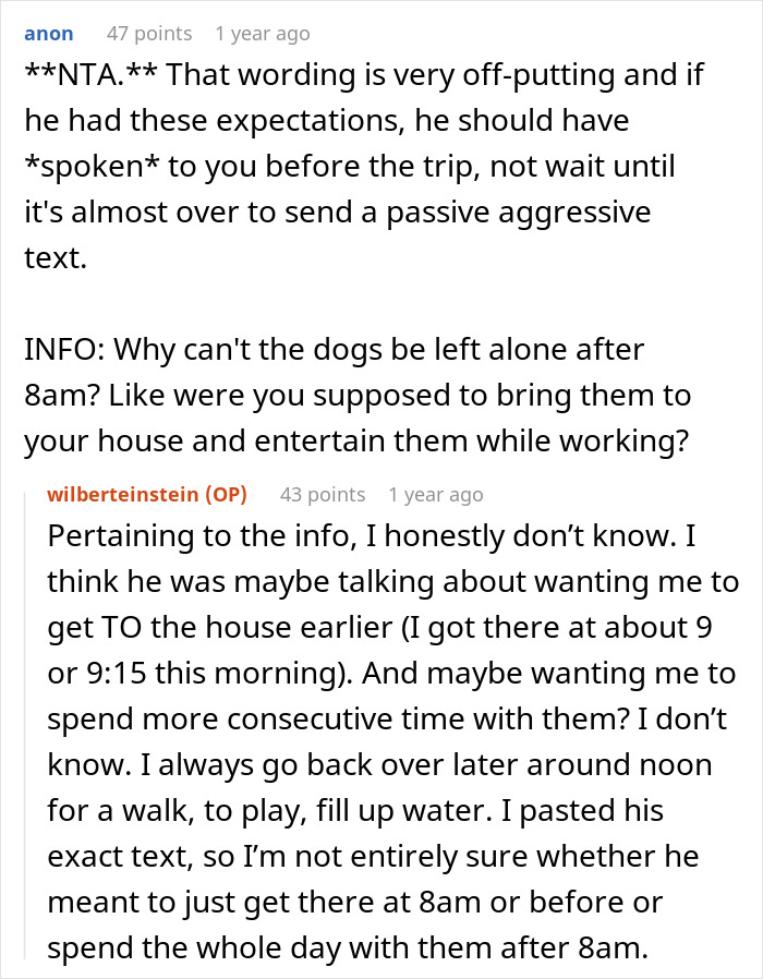 &#8220;[Am I The Jerk] For Telling My Neighbor That We Won&#8217;t Ever Watch His Dogs Again?&#8221;