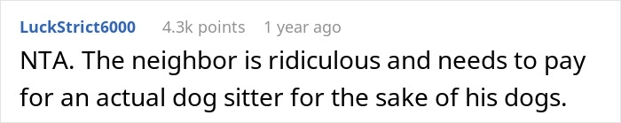 &#8220;[Am I The Jerk] For Telling My Neighbor That We Won&#8217;t Ever Watch His Dogs Again?&#8221;