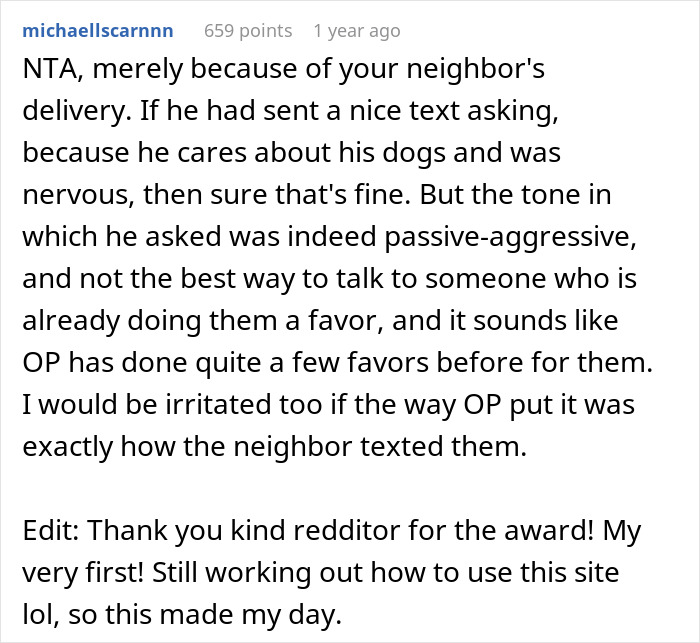 &#8220;[Am I The Jerk] For Telling My Neighbor That We Won&#8217;t Ever Watch His Dogs Again?&#8221;