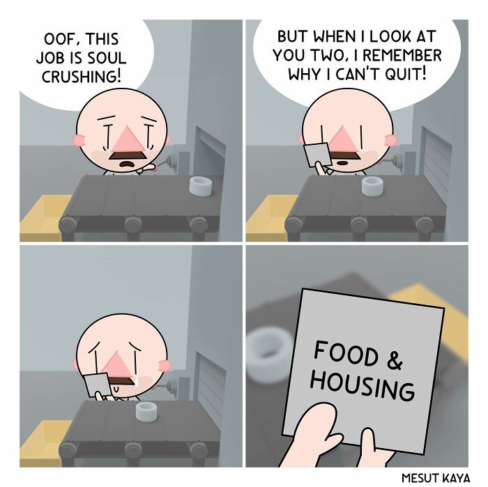 30 New Comics By Mesut Kaya Illustrating Funny And Sometimes Awkward Life Situations