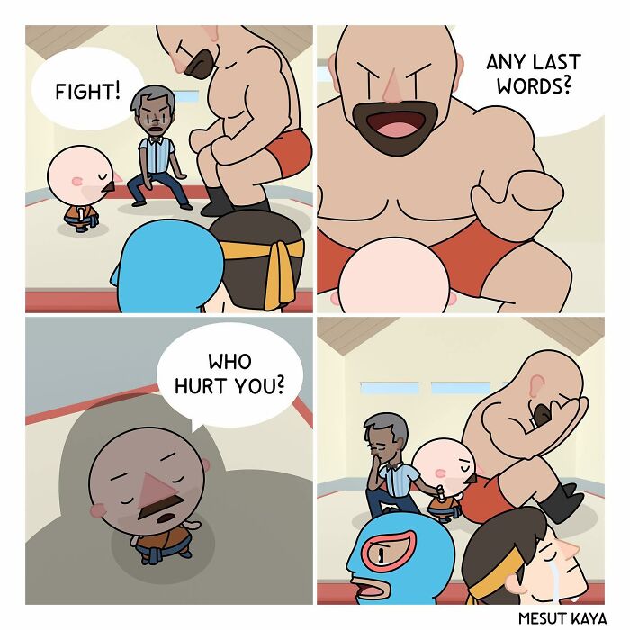 30 New Comics By Mesut Kaya Illustrating Funny And Sometimes Awkward Life Situations