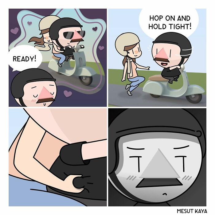 30 New Comics By Mesut Kaya Illustrating Funny And Sometimes Awkward Life Situations