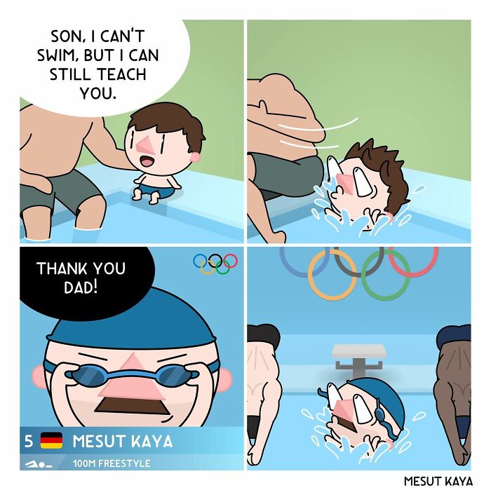 30 New Comics By Mesut Kaya Illustrating Funny And Sometimes Awkward Life Situations