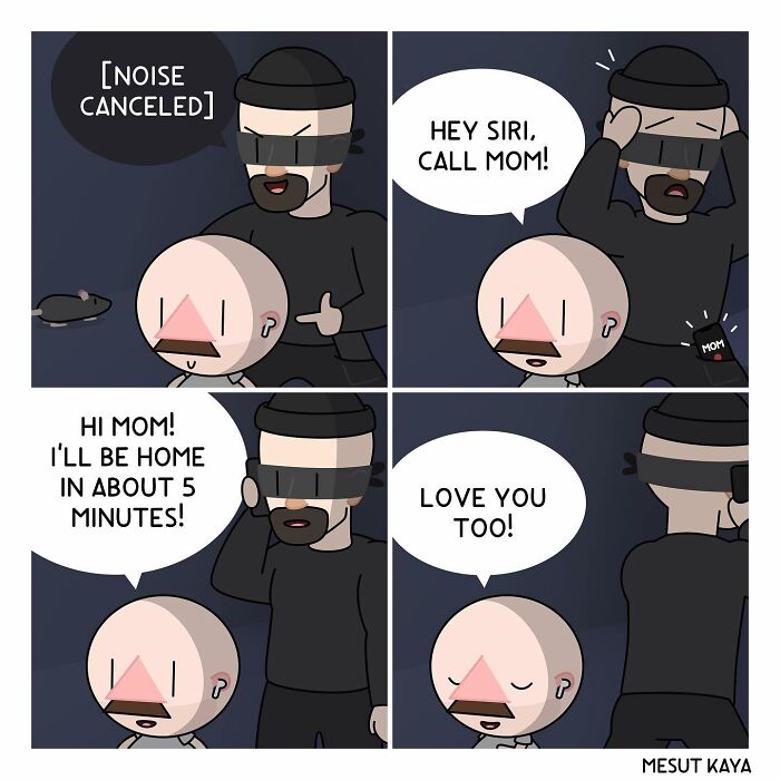 30 New Comics By Mesut Kaya Illustrating Funny And Sometimes Awkward Life Situations