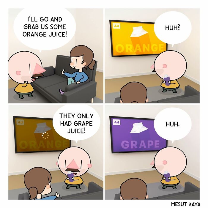 30 New Comics By Mesut Kaya Illustrating Funny And Sometimes Awkward Life Situations