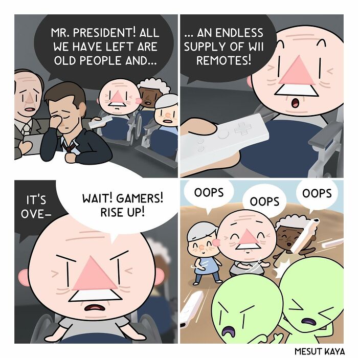 30 New Comics By Mesut Kaya Illustrating Funny And Sometimes Awkward Life Situations