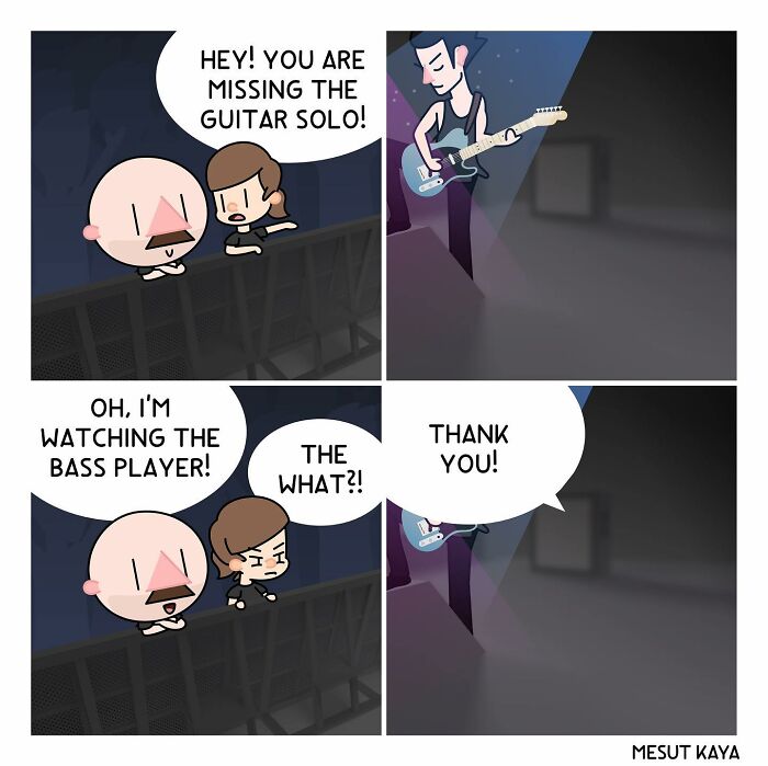 30 New Comics By Mesut Kaya Illustrating Funny And Sometimes Awkward Life Situations