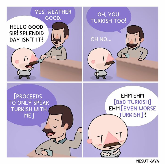 30 New Comics By Mesut Kaya Illustrating Funny And Sometimes Awkward Life Situations