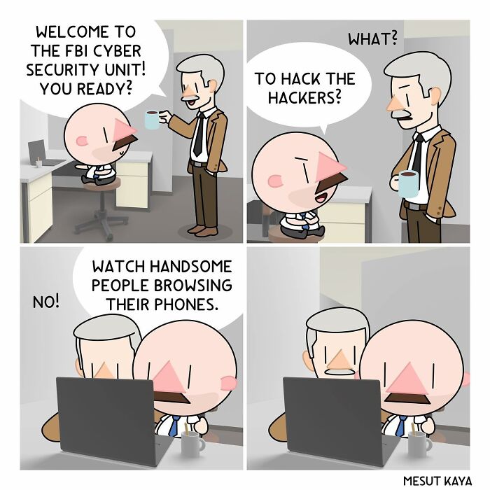 30 New Comics By Mesut Kaya Illustrating Funny And Sometimes Awkward Life Situations