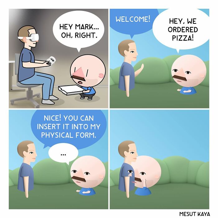 30 New Comics By Mesut Kaya Illustrating Funny And Sometimes Awkward Life Situations