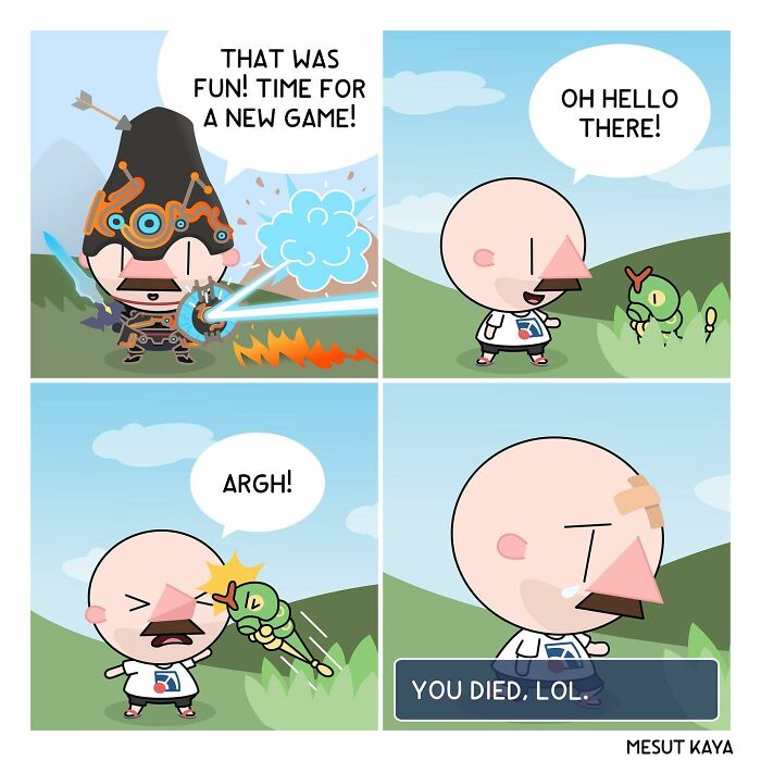 30 New Comics By Mesut Kaya Illustrating Funny And Sometimes Awkward Life Situations