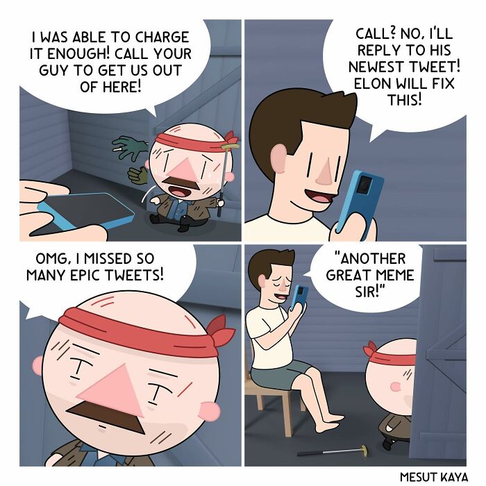 30 New Comics By Mesut Kaya Illustrating Funny And Sometimes Awkward Life Situations