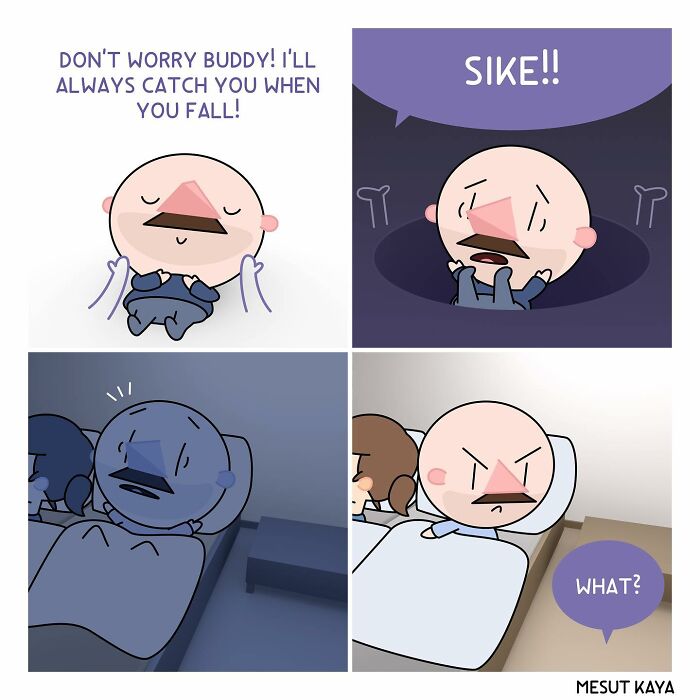 30 New Comics By Mesut Kaya Illustrating Funny And Sometimes Awkward Life Situations