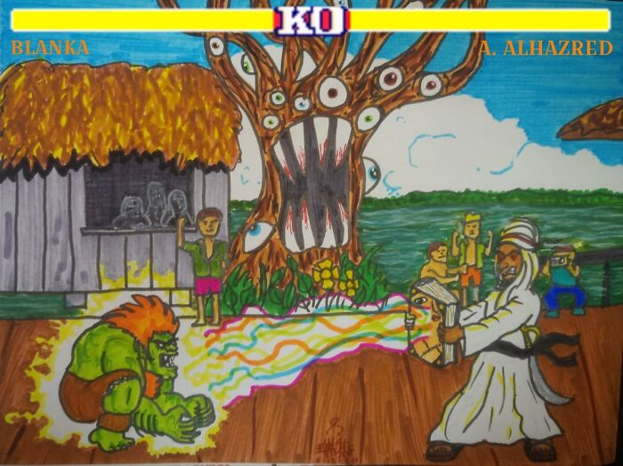 My 14 Drawings Of Street Fights That I Made During Lockdown My 14 Drawings Of Street Fights That I Made During Lockdown