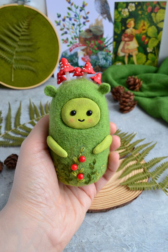 7 Forest Spirits That I Made From Felt 7 Forest Spirits That I Made From Felt