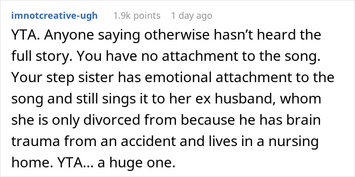Woman’s Husband Can’t Remember His Wife After Being In A Wreck, Her Half-Sister Still Refuses To Choose Another Song For Her Wedding Other Than Theirs Woman’s Husband Can’t Remember His Wife After Being In A Wreck, Her Half-Sister Still Refuses To Choose Another Song For Her Wedding Other Than Theirs