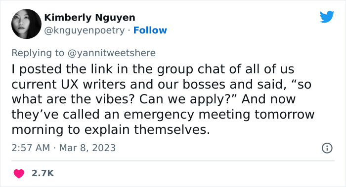 Woman Finds Her Company’s Ad For Her Position, But Offering $32k-$90k More, Applies For It And Causes Havoc In The Workplace Woman Finds Her Company’s Ad For Her Position, But Offering $32k-$90k More, Applies For It And Causes Havoc In The Workplace