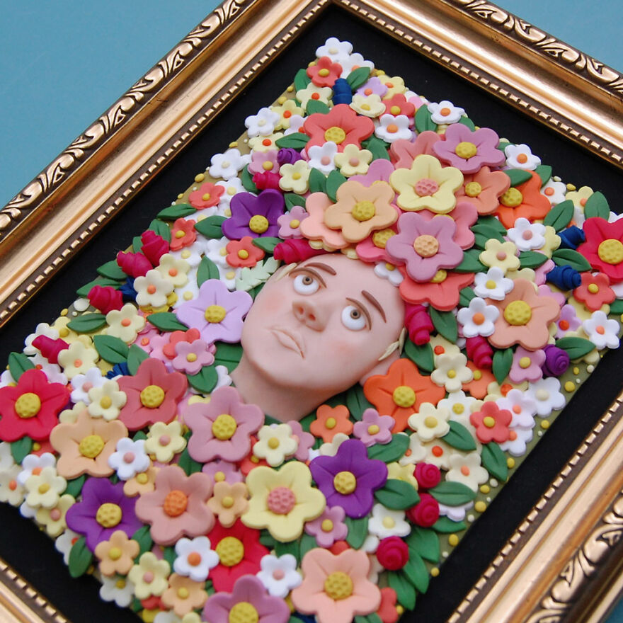I Am A Clay Artist And Illustrator And I Make &#8216;Paintings&#8217; Inspired By Movies I Love (16 Pics)