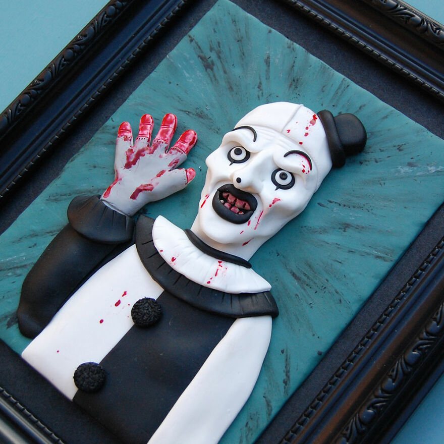 I Am A Clay Artist And Illustrator And I Make &#8216;Paintings&#8217; Inspired By Movies I Love (16 Pics)