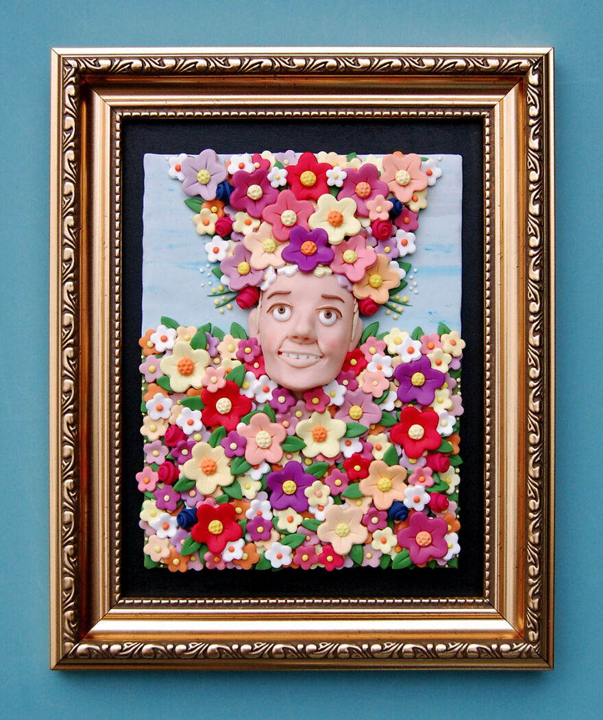 I Am A Clay Artist And Illustrator And I Make &#8216;Paintings&#8217; Inspired By Movies I Love (16 Pics)