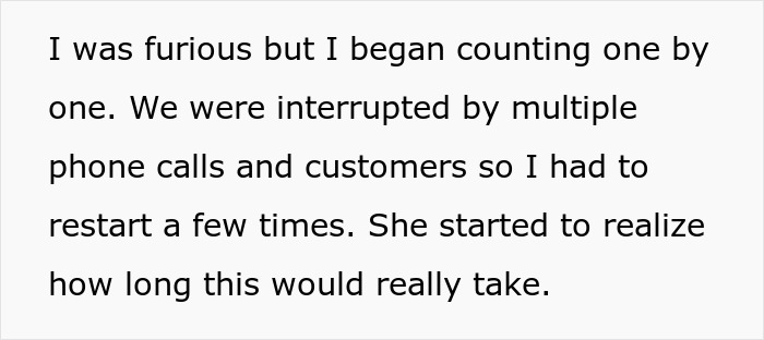 Karen’s Malicious Compliance Embarrassingly Fails After Employee Outsmarts Her At Her Own Game Karen’s Malicious Compliance Embarrassingly Fails After Employee Outsmarts Her At Her Own Game