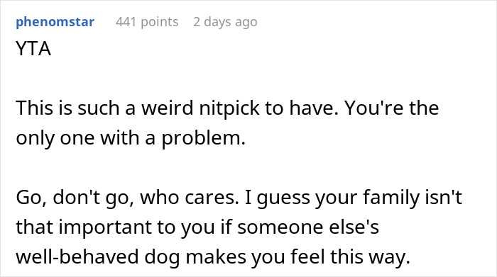&ldquo;[Would I Be The Jerk] For Not Going On A Family Vacation Because My Brother Wants To Bring His Dog&rdquo;
