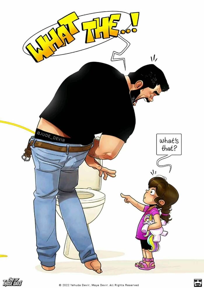 30 New Extremely Relatable Comics About Being A Parent, By Yehuda And Maya Devir 30 New Extremely Relatable Comics About Being A Parent, By Yehuda And Maya Devir