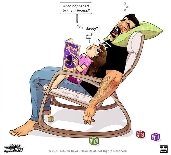 30 New Extremely Relatable Comics About Being A Parent, By Yehuda And Maya Devir 30 New Extremely Relatable Comics About Being A Parent, By Yehuda And Maya Devir