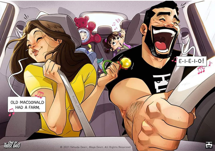 30 New Extremely Relatable Comics About Being A Parent, By Yehuda And Maya Devir 30 New Extremely Relatable Comics About Being A Parent, By Yehuda And Maya Devir