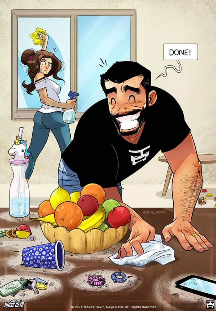 30 New Extremely Relatable Comics About Being A Parent, By Yehuda And Maya Devir 30 New Extremely Relatable Comics About Being A Parent, By Yehuda And Maya Devir