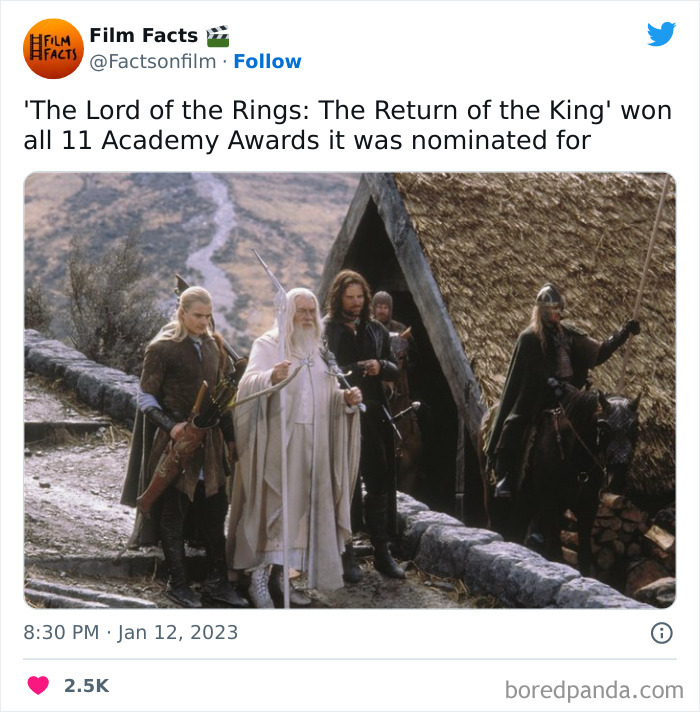 50 Surprising Movie Facts You Probably Didn’t Know, As Shared On This Twitter Account (New Pics) 50 Surprising Movie Facts You Probably Didn’t Know, As Shared On This Twitter Account (New Pics)