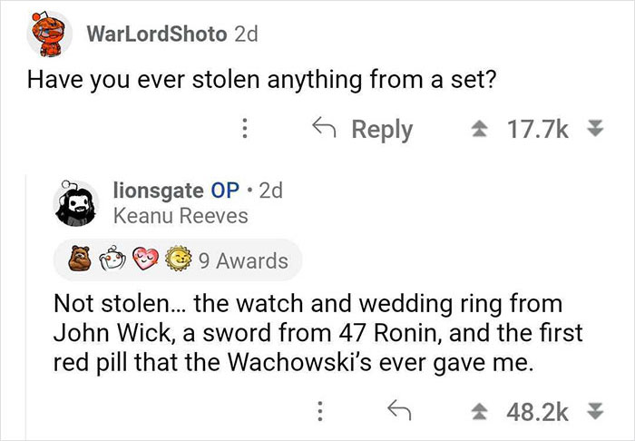 People Loved This “Ask Me Anything” Session With Keanu Reeves, And Here Are The 31 Best Questions And Answers People Loved This “Ask Me Anything” Session With Keanu Reeves, And Here Are The 31 Best Questions And Answers