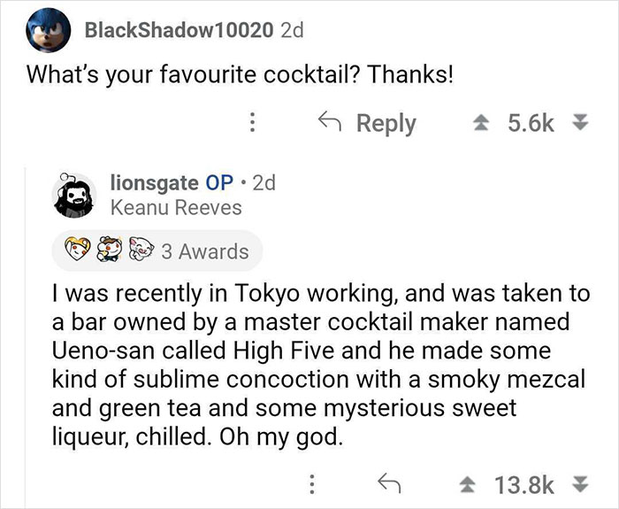 People Loved This “Ask Me Anything” Session With Keanu Reeves, And Here Are The 31 Best Questions And Answers People Loved This “Ask Me Anything” Session With Keanu Reeves, And Here Are The 31 Best Questions And Answers