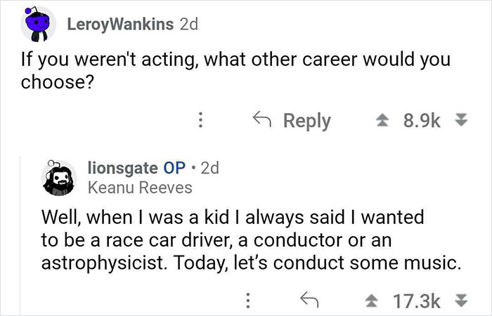 People Loved This “Ask Me Anything” Session With Keanu Reeves, And Here Are The 31 Best Questions And Answers People Loved This “Ask Me Anything” Session With Keanu Reeves, And Here Are The 31 Best Questions And Answers