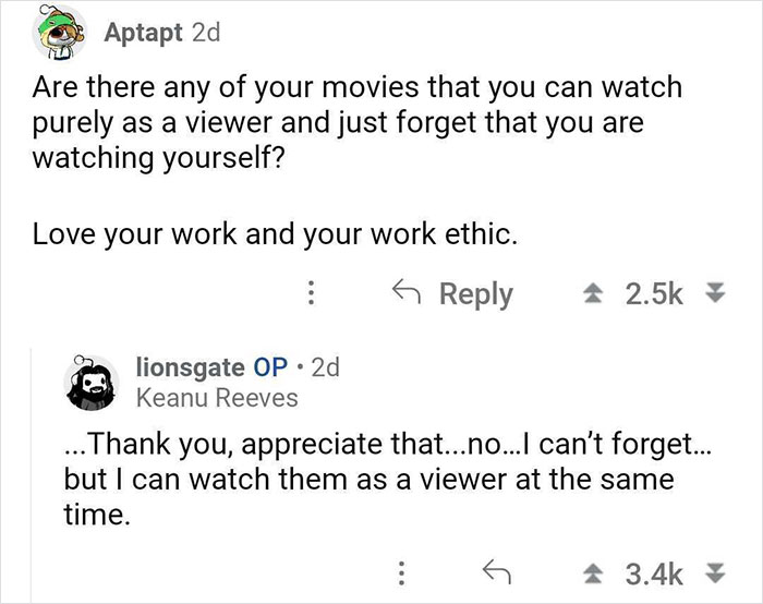 People Loved This “Ask Me Anything” Session With Keanu Reeves, And Here Are The 31 Best Questions And Answers People Loved This “Ask Me Anything” Session With Keanu Reeves, And Here Are The 31 Best Questions And Answers