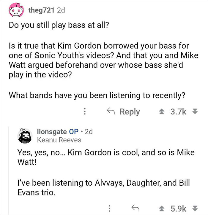 People Loved This “Ask Me Anything” Session With Keanu Reeves, And Here Are The 31 Best Questions And Answers People Loved This “Ask Me Anything” Session With Keanu Reeves, And Here Are The 31 Best Questions And Answers