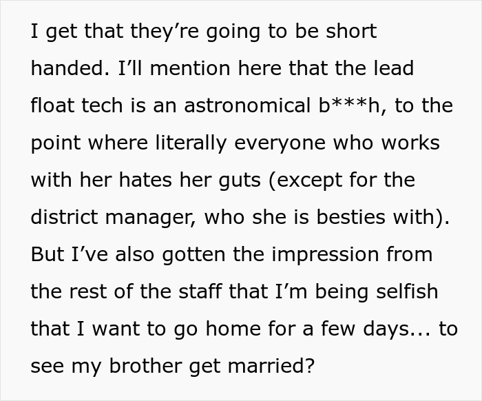 &#8220;Tell Me You Are American Without Telling&#8221;: Woman Stands Up For Her Priorities And Quits Job To Attend Brother&#8217;s Wedding After Getting Support Online