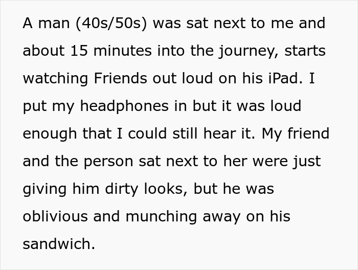 Traveler Who Reserved A Seat In The Quiet Area Of A Train Finds A Brilliant Way To Get Rid Of A Passenger Who Was Blasting “Friends” Out Loud