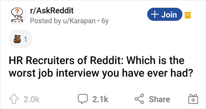 30 HR Recruiters Share The Worst Interview Experiences They’ve Ever Had 30 HR Recruiters Share The Worst Interview Experiences They’ve Ever Had