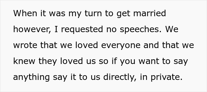 Bride Furious With MIL For Going Against The ‘No Speech’ Rule At Wedding And Ignores Her, Drama Ensues