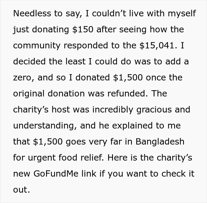 Guy Accidentally Sends A Poor Community A $15,041 Donation Instead of $150, Chaos Ensues Guy Accidentally Sends A Poor Community A $15,041 Donation Instead of $150, Chaos Ensues