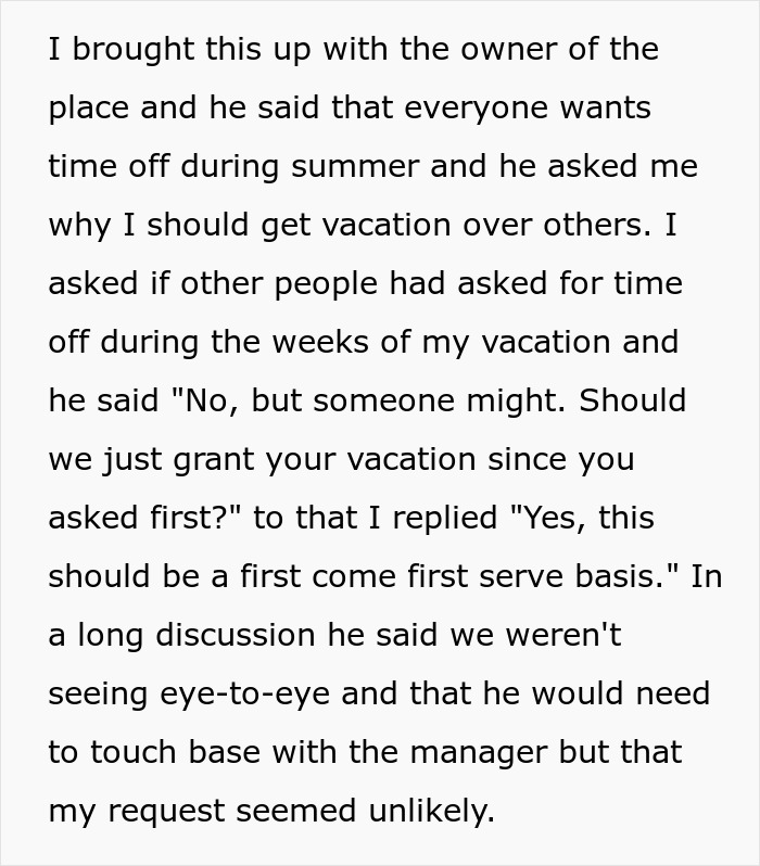 Part-Time Worker Gets Disappointed As Higher-Ups Declined His Leave For An Incredible Opportunity To Go Abroad, Decides To Be A ‘No Show’ Part-Time Worker Gets Disappointed As Higher-Ups Declined His Leave For An Incredible Opportunity To Go Abroad, Decides To Be A ‘No Show’